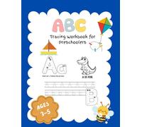 My Alphabet Tracing Book: Upper and Lowercase Letter practice for Kids 3+