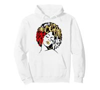 My Ancestors Dreams Afro Black Girl Magic Red Black Women Sudadera con Capucha