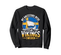My Ancestors Were Vikings Boat Bandera sueca Barco sueco Sudadera