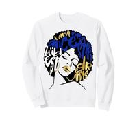 My Ancestors Wildest Dreams Mujer Azul Negro Chica Magia Sudadera