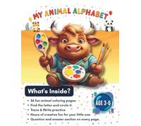 My Animal Alphabet: Fun Coloring Book for Kids Ages 3-5