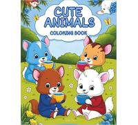 My Animal Coloring Book - Adventure: Hours of Creative Fun with Cuddly, Silly & Wild Animal Friends!