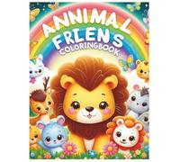 My Animal Friends Coloring Book: English Coloring Book for Kids | 30 Animal Pages