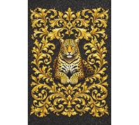 My Anxiety Journal - A Guided Journal for Anxiety Relief, Overthinking and Stress: Prompts for Reflection, Grounding Exercises, Emotional Regulation ... Wellness. Black and Gold Leopard Book Cover.