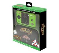 MY ARCADE Galaga - Juego de Reproductor de Bolsillo: Licencia Oficial, Consola de Juegos portátil, Funda de Viaje, Protector de Pantalla Incluido
