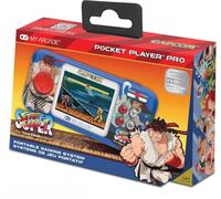 MY ARCADE Pocket Player PRO Super Street Fighter II | Juegos portátiles, 2 juegos, regalos para cumpleaños, azul