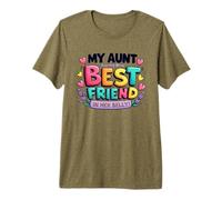 My Aunt has my New Best Friend in Her Belly Funny Cousin Camiseta Premium
