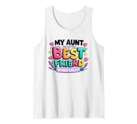 My Aunt has my New Best Friend in Her Belly Funny Cousin Camiseta sin Mangas
