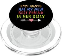 My Aunt has my New Best Friend in her Belly PopSockets PopGrip para MagSafe