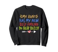 My Aunt has my New Best Friend in her Belly Sudadera