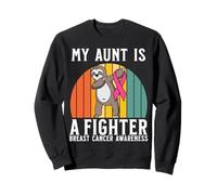 My Aunt Is a Fighter Breast Cancer Awareness Support Gifts Sudadera
