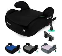 My Babiie MBCSB20 Alzador Coche Niño ISOFIX - Compacto y Ligero, i-Size Asiento Elevador, 6 a 12 Años, 125-150 cm, Silla Coche Grupo 3 - Negro