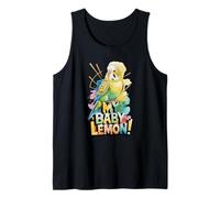 My Baby Lemon Lindo Periquito Mascota pájaro Camiseta sin Mangas