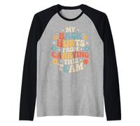 My Back Hurts from Carrying This Team - Camiseta Manga Raglan