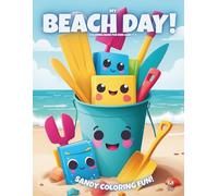 My Beach Day!: Coloring Book For Kids Ages 4-8 (Magic Coloring Books Collection)