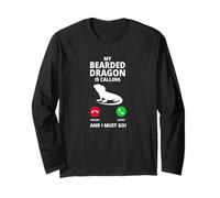 My Bearded Dragon Is Calling and I Must Go Dragones Barbudos Manga Larga