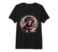 My Best Friend - Dachshund Realista para los Amantes de los Perros Camiseta Premium