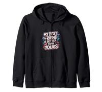 My Best Friend Is Better Than Yours Competitivo |-- Sudadera con Capucha