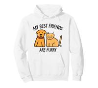 My Best Friends Are Furry Sudadera con Capucha