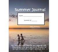 My Best Summer Journal - Early Primary - Catholic: Extra wide ruled for children in Kindergarten and 1st Grade to practice writing and drawing! Great way to keep lasting memories of their summers!