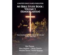 My Bible Study Book: Volume 3 (Kindergarten)