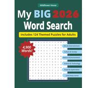My BIG 2026 Word Search Book:: Large Print 2026 Word Search Adventures - Explore Arts, Culture, Nature, Science, Travel and Beyond
