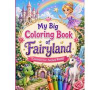 My Big Art Book of Fairyland: Coloring for Fun - Fairyland (My Big Coloring Art Books)