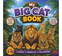 My Big Cat Book: Amazing Facts, Stunning Pictures, and Fun Learning About 36 Incredible Big Cats Including Lions, Tigers, Leopards, Jaguars, Cheetahs, ... for Kids Ages 5-10 (My Amazing Animal Books)