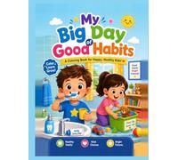 My Big Day of Good Habits: A Fun and Educational Coloring Book about Daily Routines for Kids, Simple Designs of Brushing Teeth, Tidying Up, and Being Kind, Ages 3-7