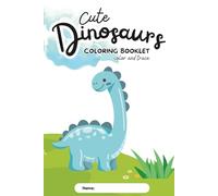 My Big Dinosaur Coloring Book: A Fun Activity Book for Kids Ages 3-8 with T-Rex, Triceratops & More | Learn to Write by Tracing Letters and Words