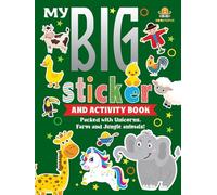My Big Sticker And Activity Book - Packed with unicorns, farm and jungle animals!