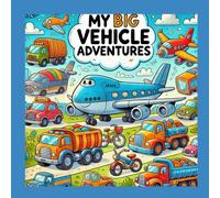 My Big Vehicle Adventures:: A Fun Coloring Book for Toddlers