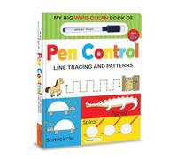 My Big Wipe and Clean Book of Pen Control for Kids Line Tracing and Patterns