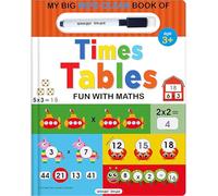 My Big Wipe and Clean Book of Times Tables for Kids Fun with Maths