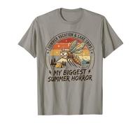 My Biggest Summer Horror Funny Mosquito Lake & Camping Camiseta