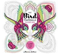 My Bird Mandala Coloring Book: 30 Stunning, Oversized Coloring Pages