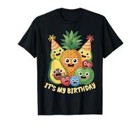 My Birthday Toddler Kids Birthday Boy Girl Fun Kawaii Fruit Camiseta