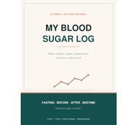 My Blood Sugar Log: 52 Weeks to Record Daily Readings, Insulin, Carbohydrates and Notes - With Space for the Targets Your Doctor Sets