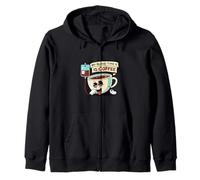 My Blood Type Is Coffee Funny Caffeine Lover Design Sudadera con Capucha
