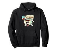 My Blood Type Is Coffee Funny Caffeine Lover Design Sudadera con Capucha