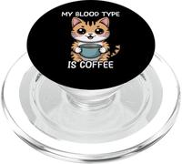 My Blood Type Is Coffee PopSockets PopGrip para MagSafe