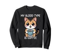 My Blood Type Is Coffee Sudadera