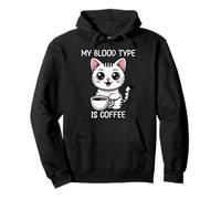 My Blood Type Is Coffee Sudadera con Capucha