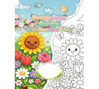 My Blooming Flower Garden: A Beautiful Flower Coloring Book For Kids | Leviros Colorscape (The Big World Coloring Collection)