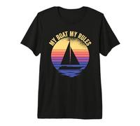 My Boat My Rules Camiseta Premium