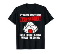 My Bocce Strategy Petanque Bocce - Juego de Bocce Camiseta