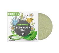 MY BODY gel de baño sólido hecho a mano en caja de papel, para todo tipo de pieles, cosmética natural, sin aceites minerales y, hecho a mano en Alemania, fragancia: aloe vera