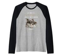 My Body Is A Temple Ancient Crumbling Probably Cursed Camiseta Manga Raglan
