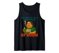 My Body Is A Temple of Doom Humor Divertido Juegos Camiseta sin Mangas