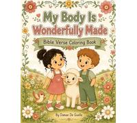 My Body Is Wonderfully Made Bible Verse Coloring Book